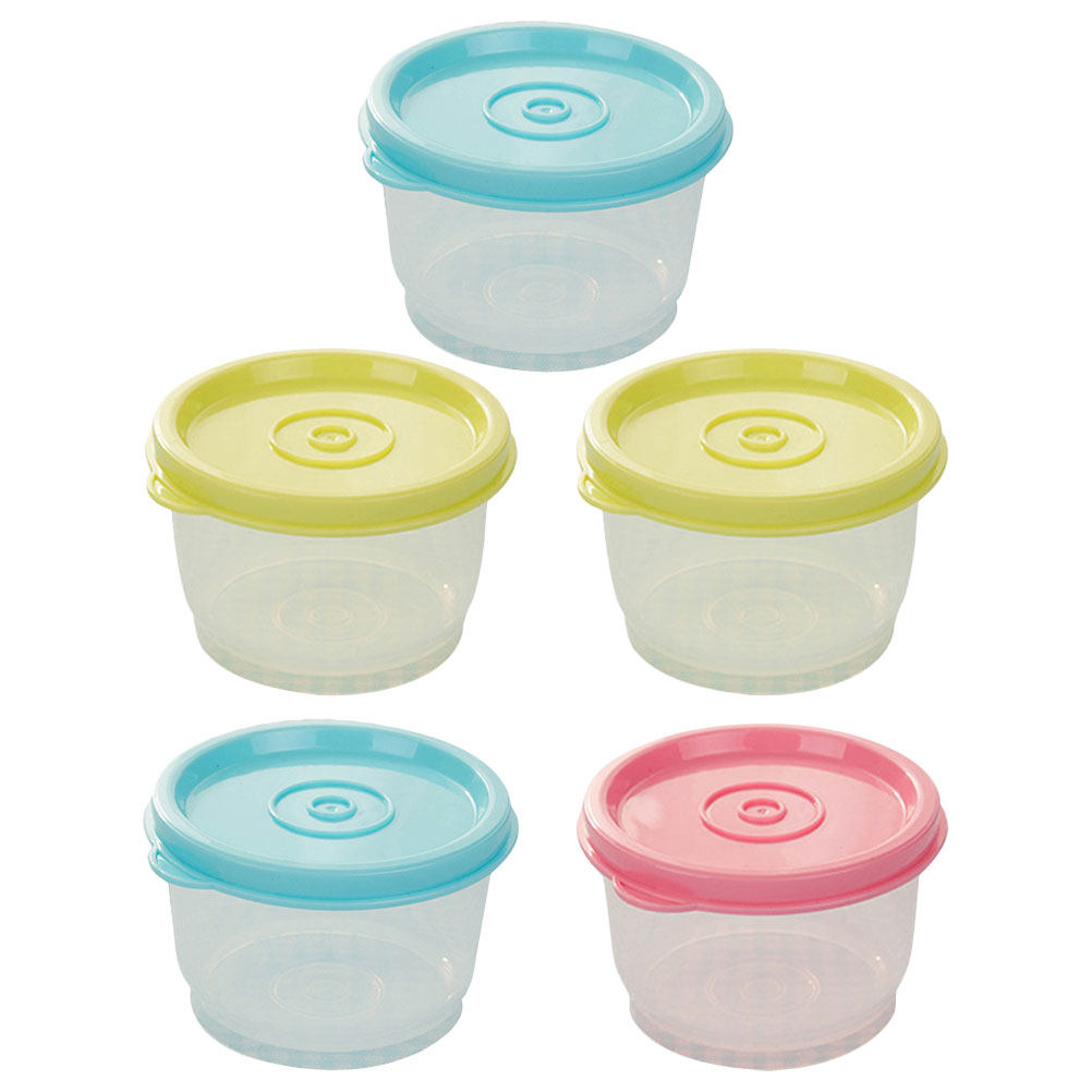 Food Snacks For Toddlers - 5 Adet 160Ml Sızdırmaz Çocuk Atıştırmalık