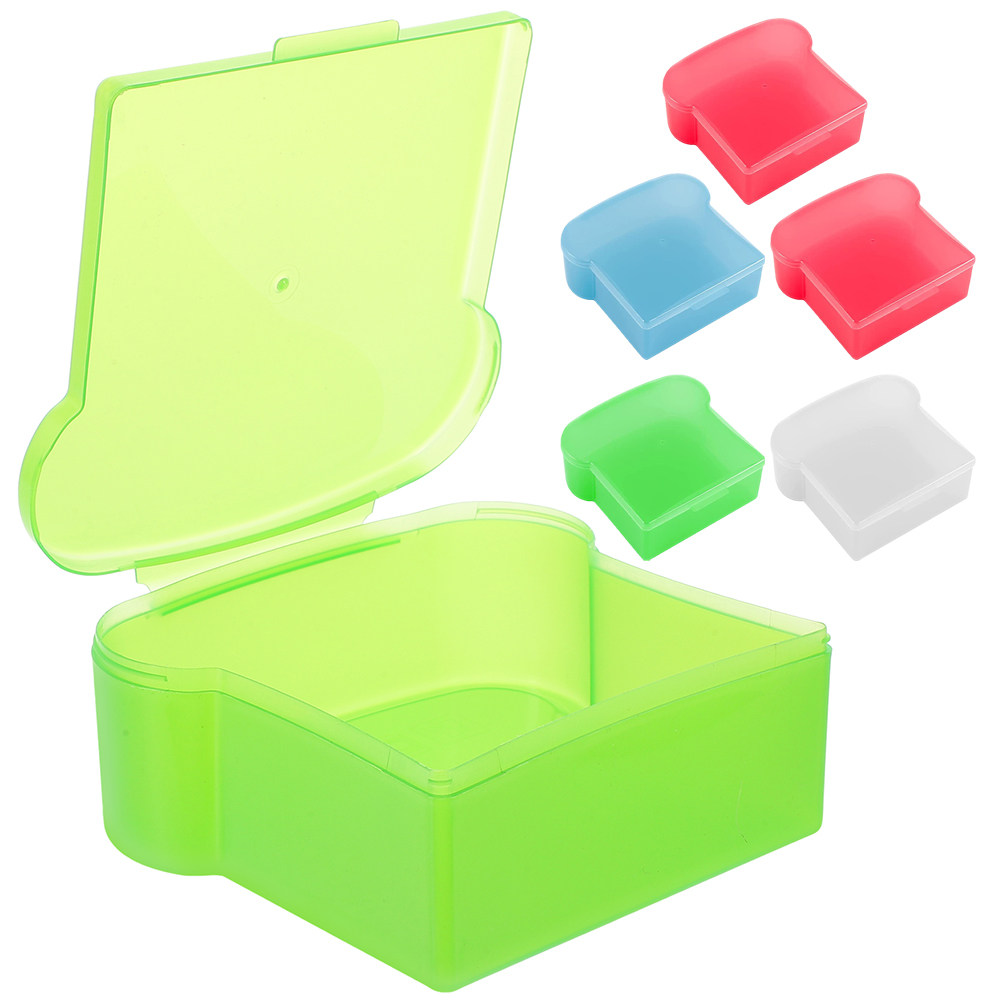 Food Snacks For Toddlers - 6 Adet Tost Şeklinde Sandviç Saklama