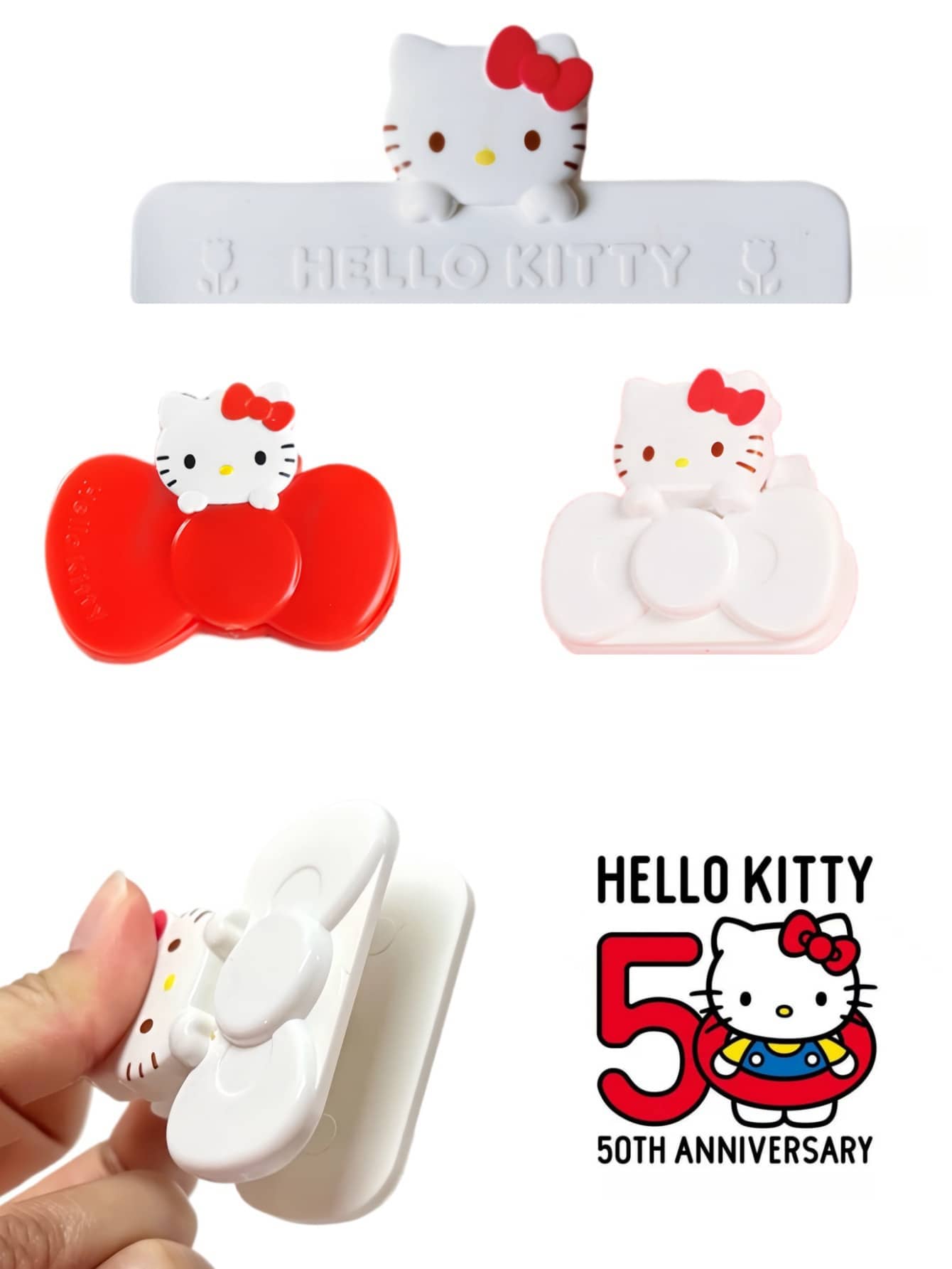 Food Snacks In Japan - 1/2 adet/takım hellokittys gıda torbası klipsleri