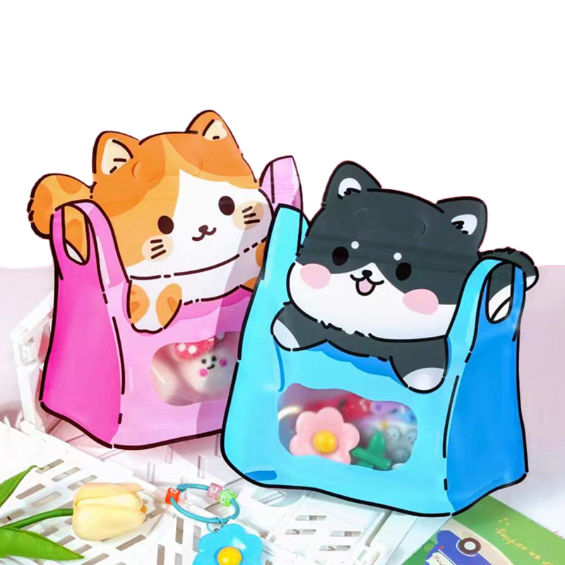 Food Snacks For Kids - Karikatür Kendinden Sızdırmazlık Aperatif Çanta Buzlu