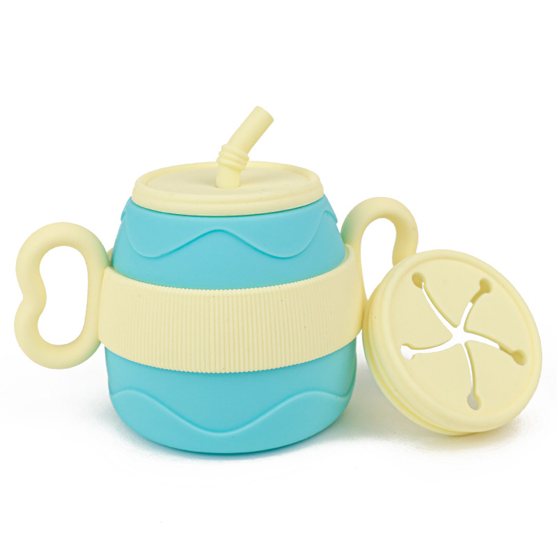 Food Snacks For Toddlers - Bebek Besleme Bardakları Taşınabilir İçecek Kabı