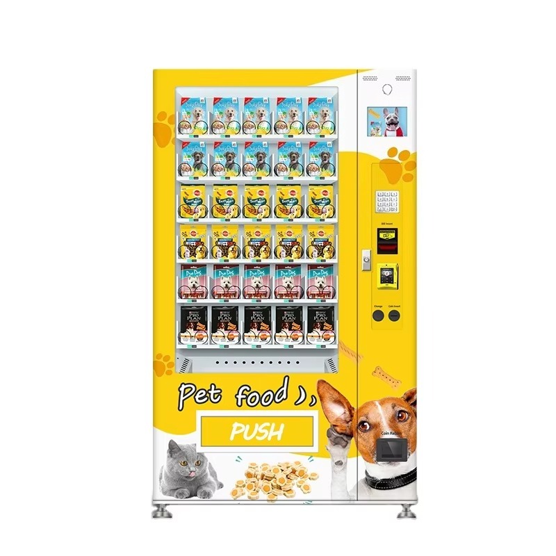 Food Snacks Vending Machine - Özelleştirilebilir Afen Köpek Ürünleri Evcil Hayvan