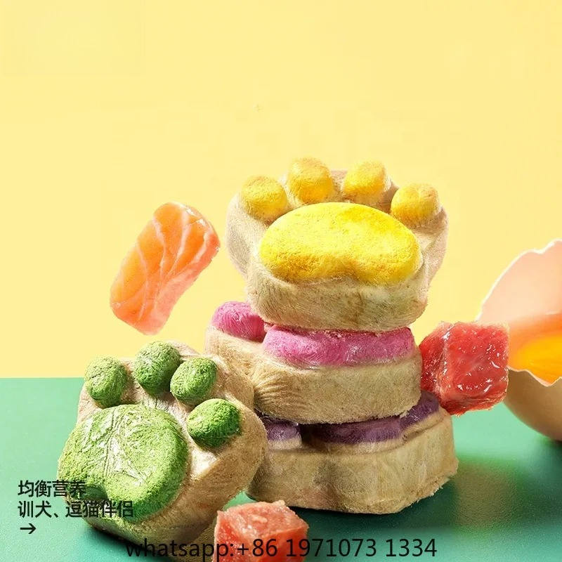 Food Snacks With Protein - Kedi Dondurarak Kurutulmuş Atıştırmalıklar Yüksek Proteinli