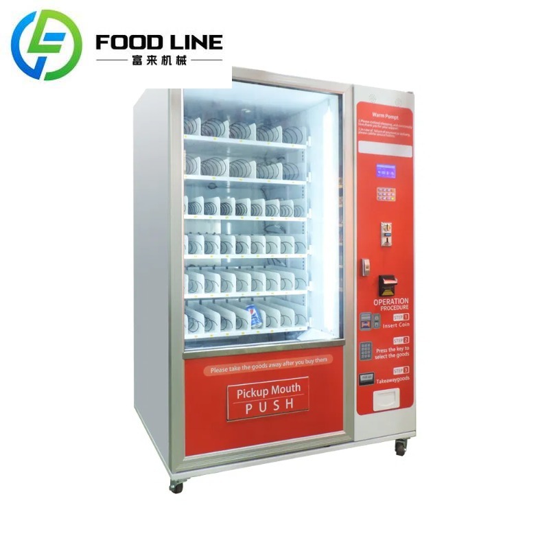 Özelleştirilmiş Fabrika Özel A - Food Snacks Vending Machine incelemesi ve fiyatı