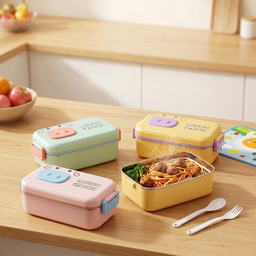 304 Paslanmaz Çelik Bento Kutu - Food Snacks For Kids incelemesi ve fiyatı