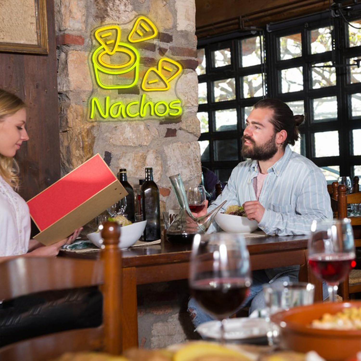 Nachos Sarı Neon Işık LED Kısı - Food Snacks Game incelemesi ve fiyatı