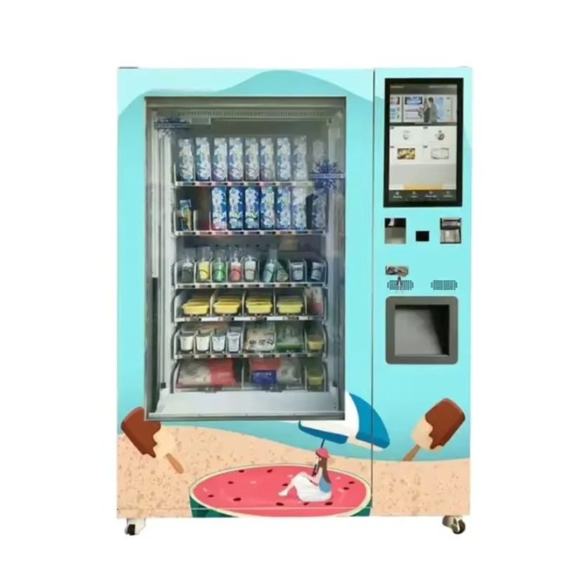 Otomatik Buzlu Su Otomatı İçec - Food Snacks Vending Machine incelemesi ve fiyatı