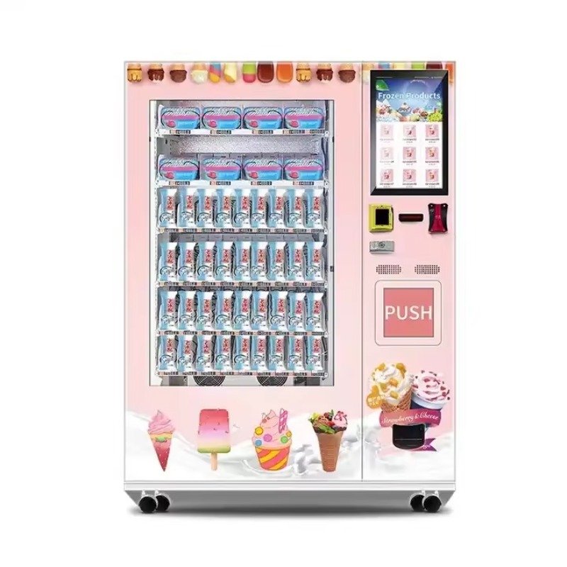 Otomatik Buzlu Su Otomatı İçec - Food Snacks Vending Machine incelemesi ve fiyatı