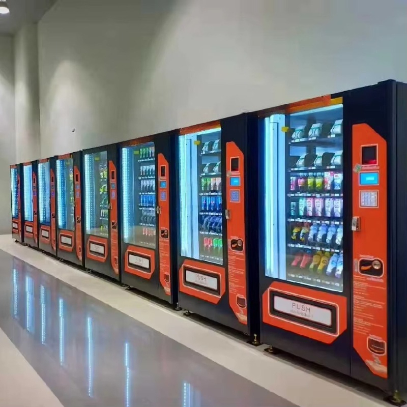 Özelleştirilmiş Dokunmatik Ekr - Food Snacks Vending Machine incelemesi ve fiyatı