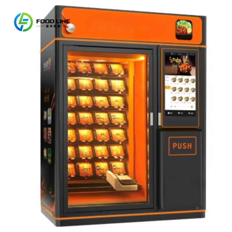 Özelleştirilmiş Sıcak Yemek Ot - Food Snacks Vending Machine incelemesi ve fiyatı