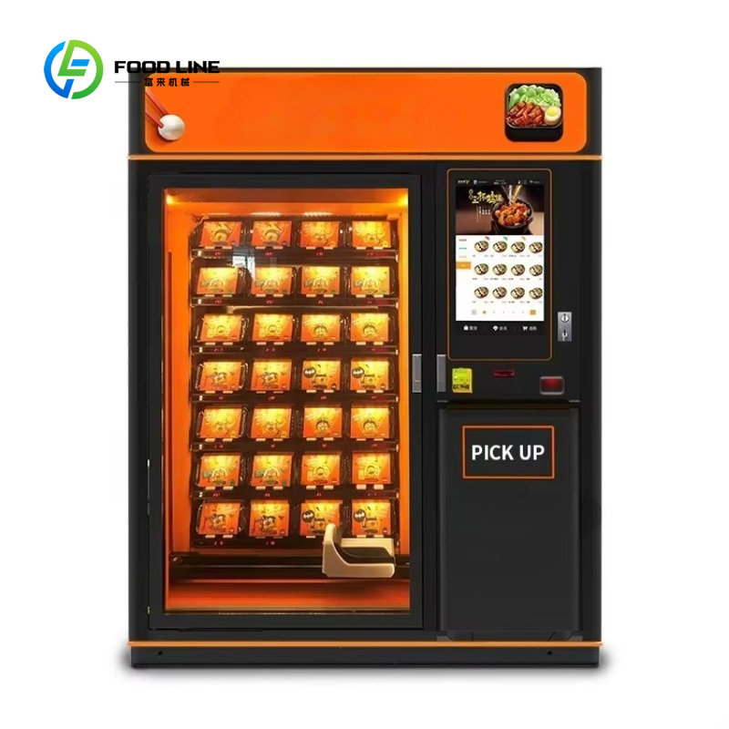 Özelleştirilmiş Sıcak Yemek Ot - Food Snacks Vending Machine incelemesi ve fiyatı