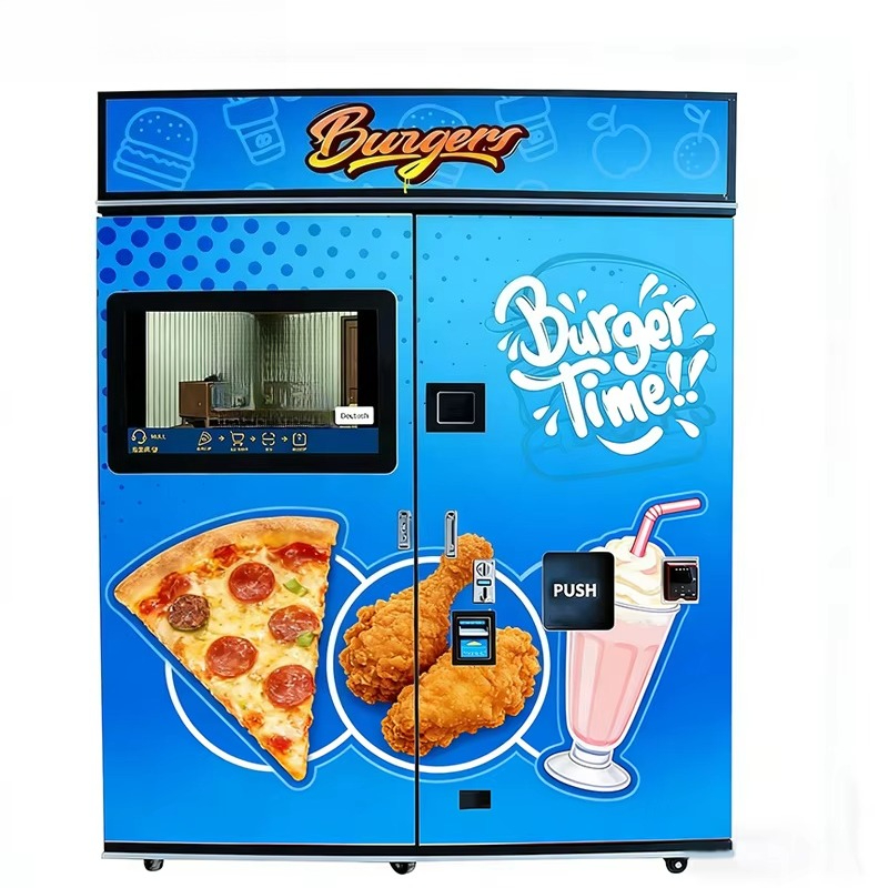 Özelleştirilmiş Fast Food Otom - Food Snacks Vending Machine incelemesi ve fiyatı